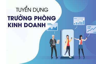 Tuyển dụng trưởng phòng kinh doanh
